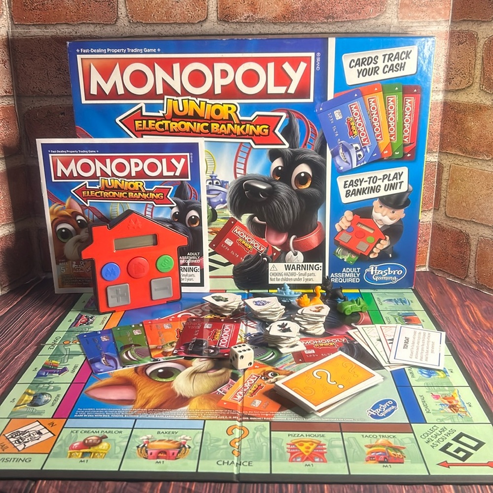 Monopoly Hasbro Junior Electronic Banking Game